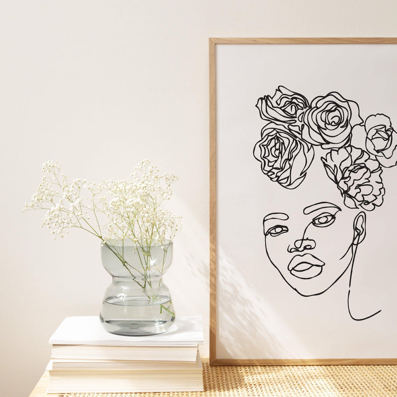 HEAD OF FLOWERS - The EveryDay Print Company